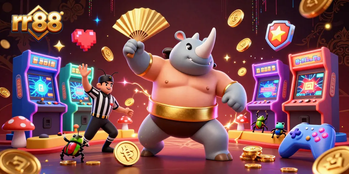 Engage with rr 88 casino fun as a beetle champion stomps coins and sparks excitement.