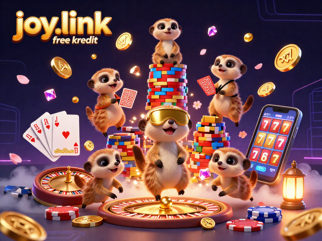 Experience the thrill of joy.link free kredit with dynamic meerkats operating a vibrant casino scene